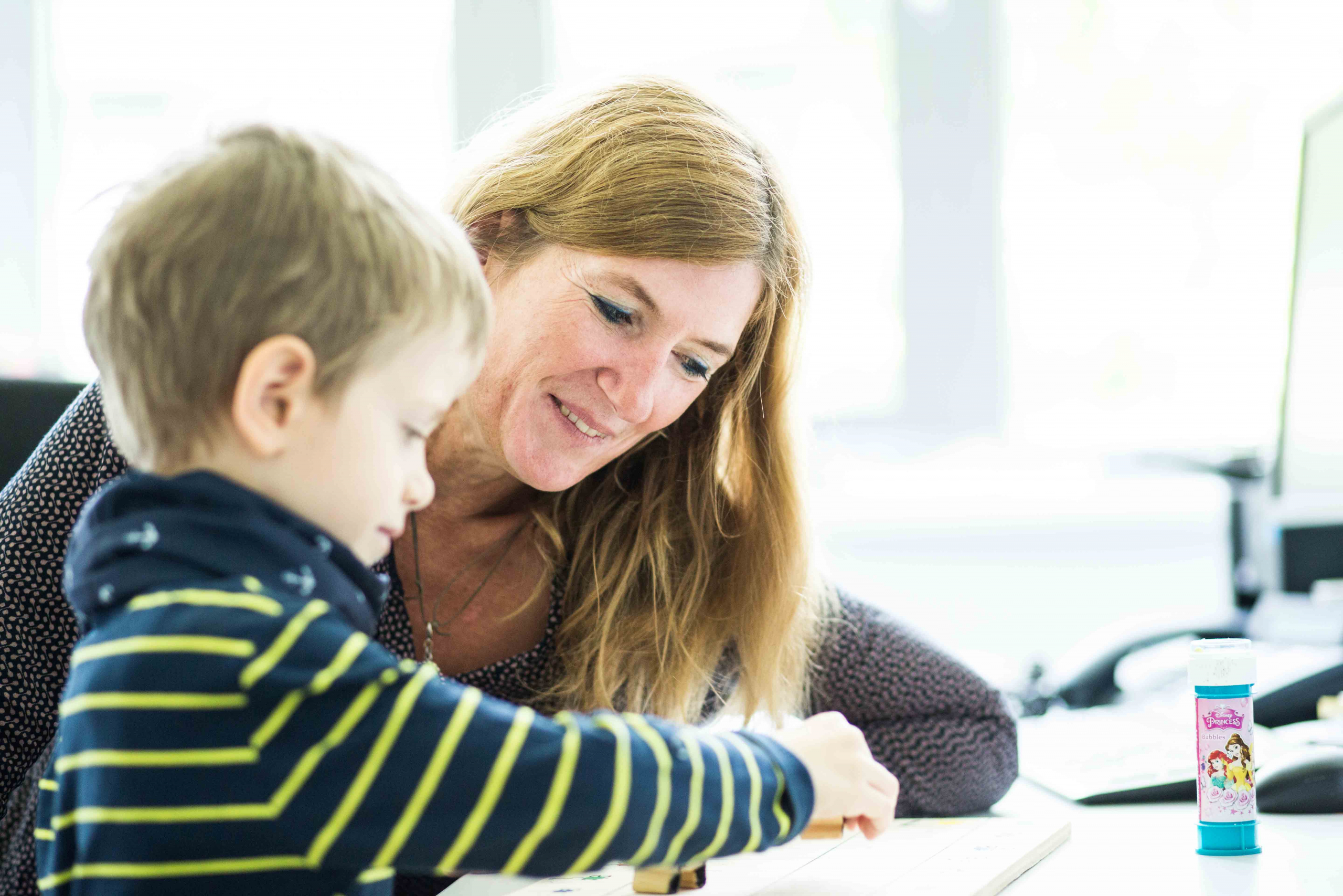 Psychosoziale Betreuung von Kindern am WPE.