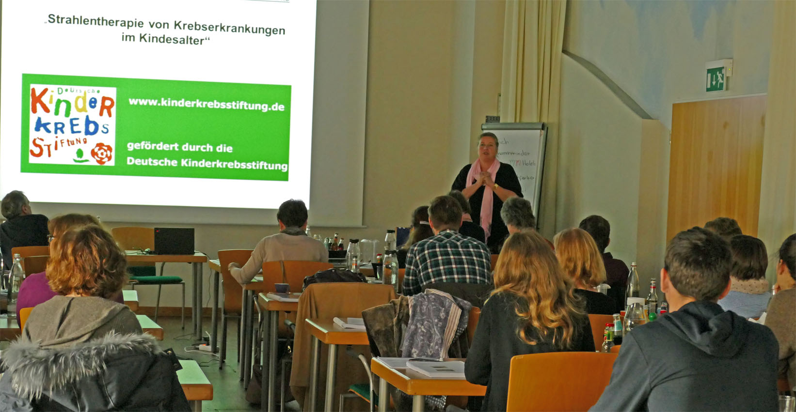 Fortbildung zur Strahlentherapie von Krebserkrankungen bei Kindern.