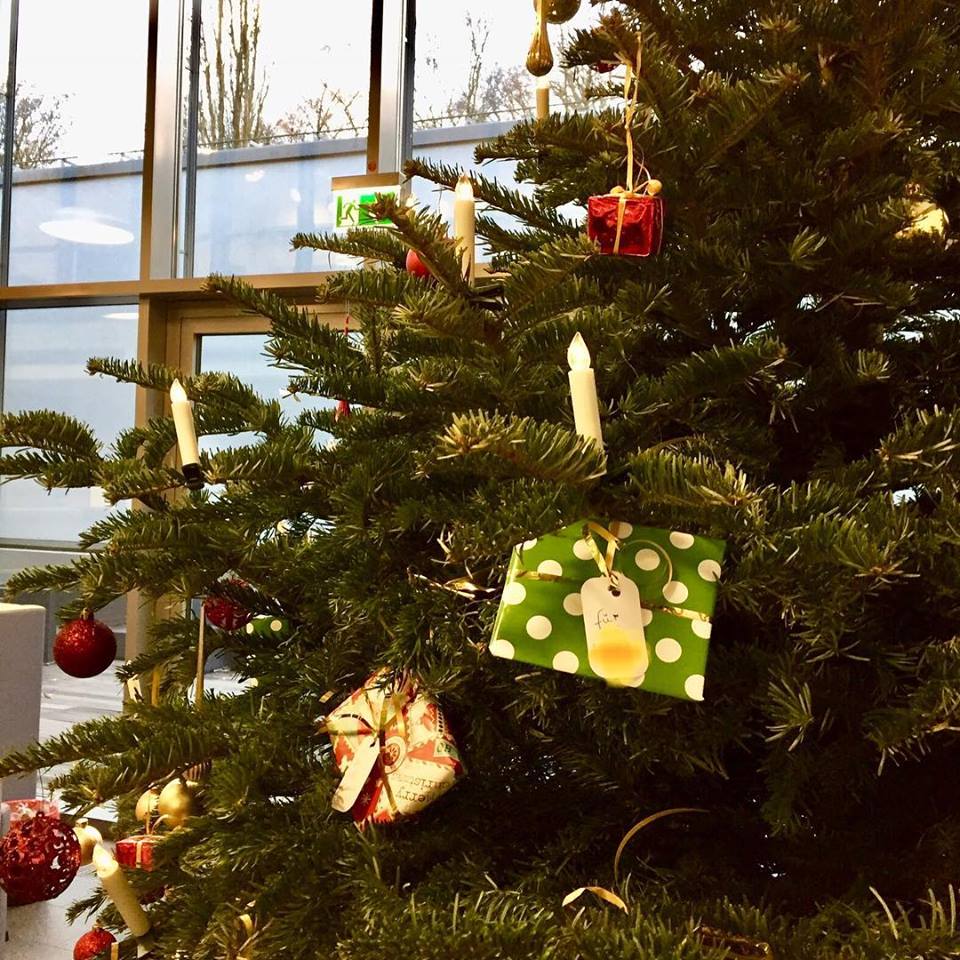 Weihnachtswichteln 2018 in der Kinderstation am WPE.