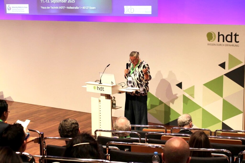 Prof.'in Beate Timmermann eröffnete die Veranstaltung